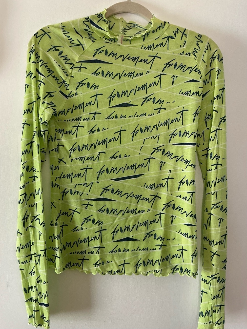 FP Movement High Jump Allover Logo Longsleeve